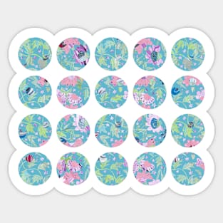 Planets in Bloom Sticker